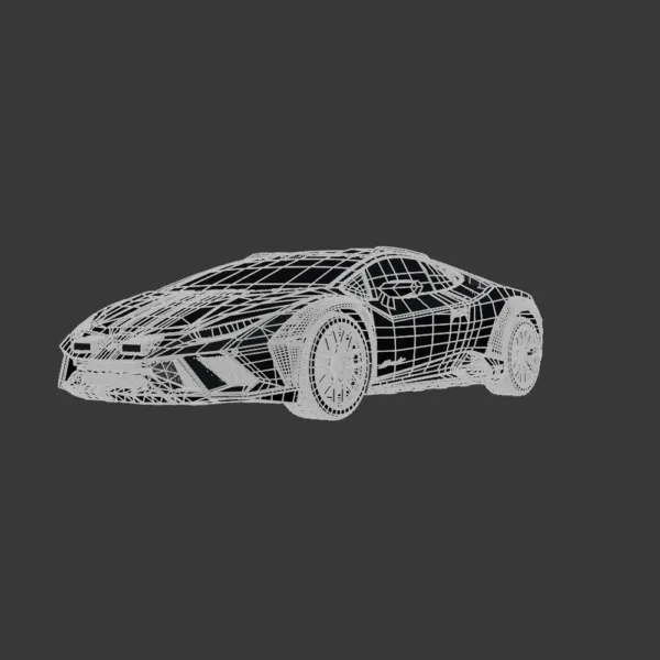 Lamborghini Huracán Sterrato – 3D Model