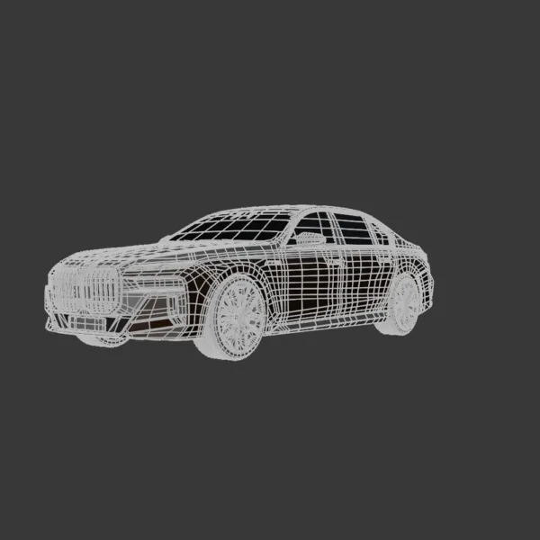 BMW i7 M70 – 3D Model