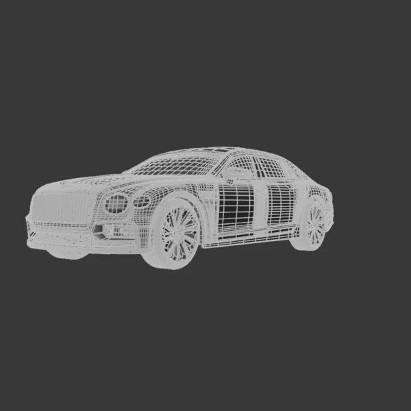 Bentley Flying Spur Mulliner – 3D Model