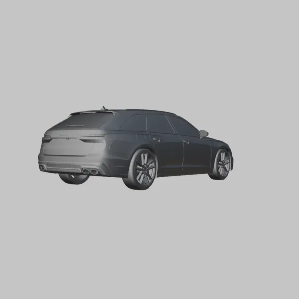 Audi S6 Avant 3D Model
