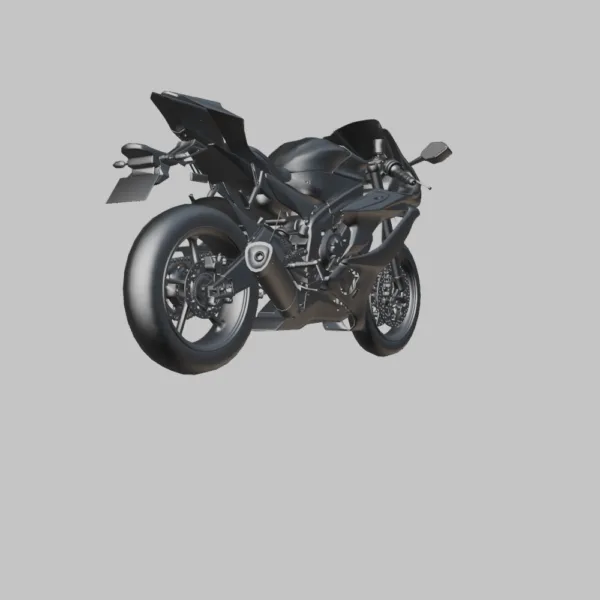 Yamaha YZF-R6 3D Model