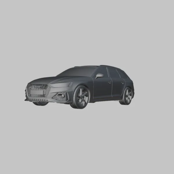 0004 Audi RS4 Avant 3D Model