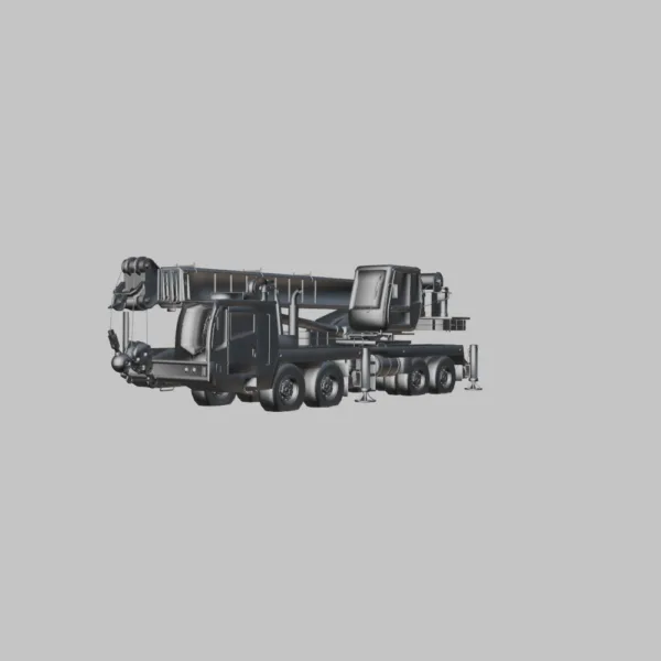 Crane Truck 3D Model
