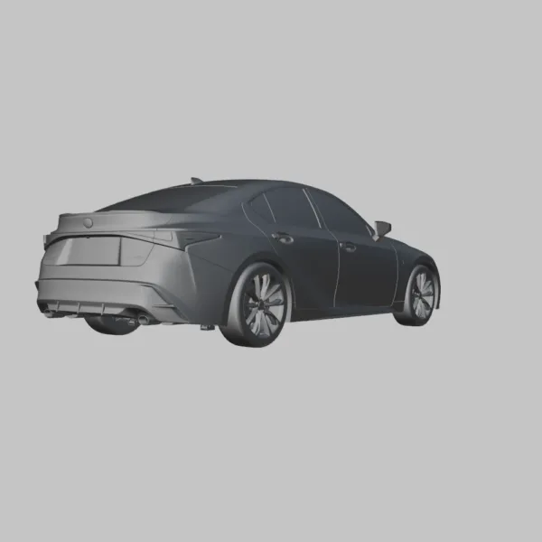 0004 Lexus IS F-Sport 3D Model