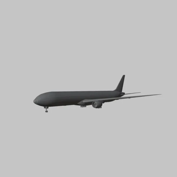 Boeing 777-300 3D Model