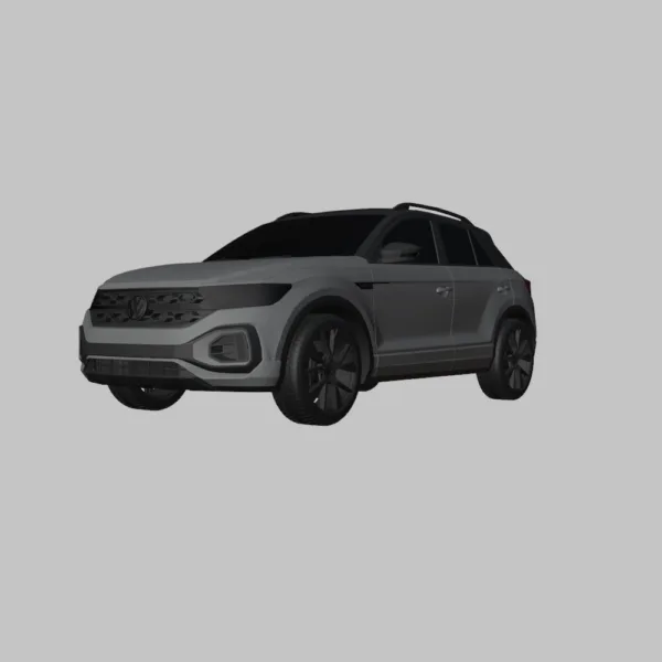 Volkswagen T-Roc R-Line 3D Model