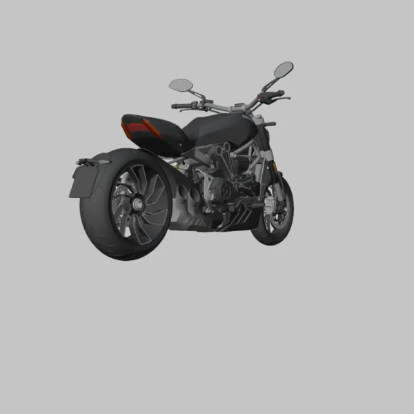 0004 Ducati X-Diavel 3D Model