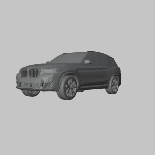 0004 BMW X3 3D Model
