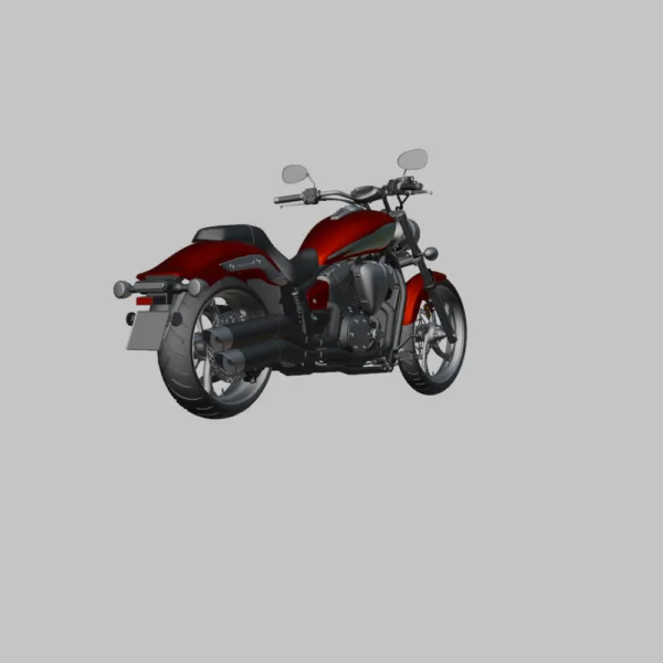 Yamaha Stryker 3D Model