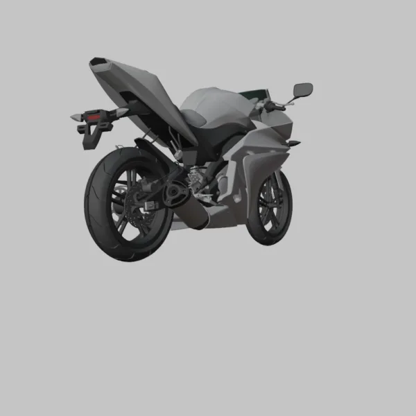 0004 Yamaha YZF-R125 3D Model