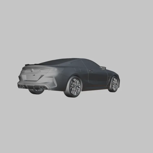 0004 BMW M8 Competition Coupe 3D Model