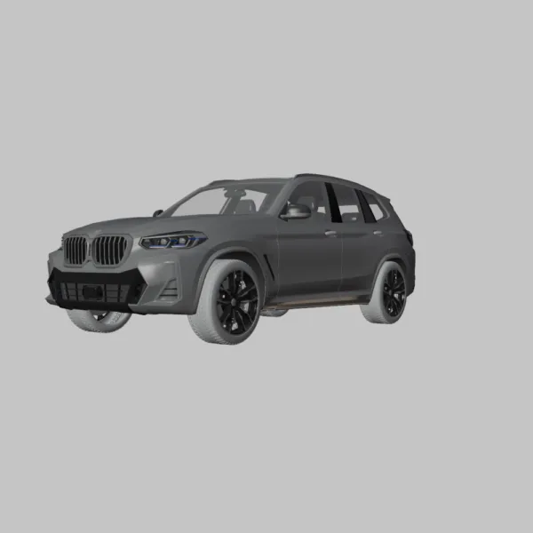0004 BMW X3 3D Model