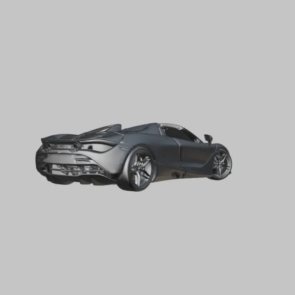 0004 McLaren 720S Spider 3D Model