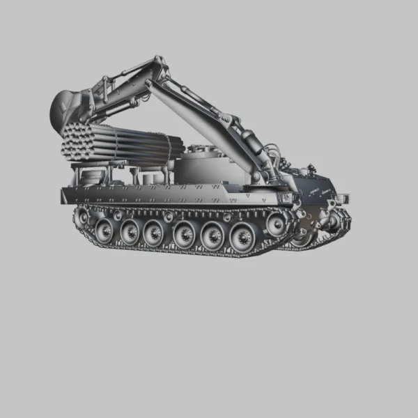 Trojan Armored Vehicle Royal Engineers 3D Model