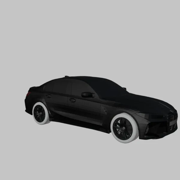 BMW M3 Competition G80 3D Model
