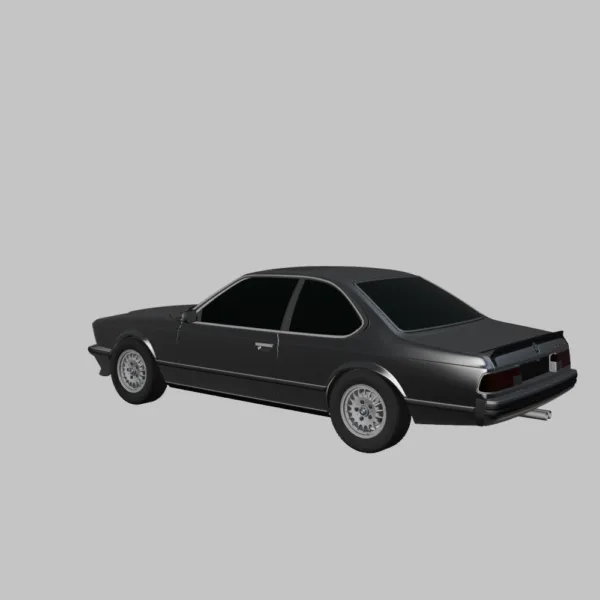 BMW 6-Series E24 3D Model