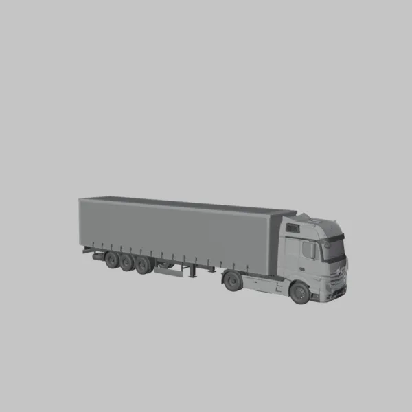 Mercedes-Benz New Actros 3D Model