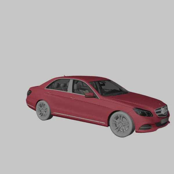 Mercedes-Benz E-Class W212 Sedan 3D Model