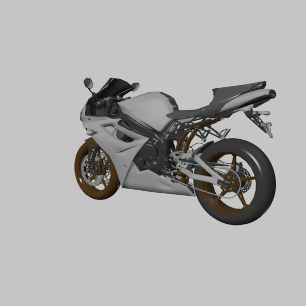 0005 Triumph Daytona 675 SE 3D Model