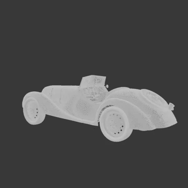 BMW 328 Roadster 1936 3D Model