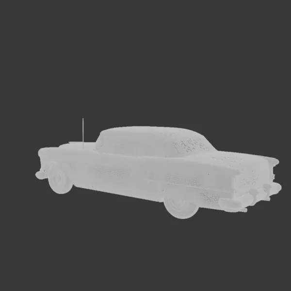 Oldsmobile 88 Super Holiday Coupe 1954 3D Model