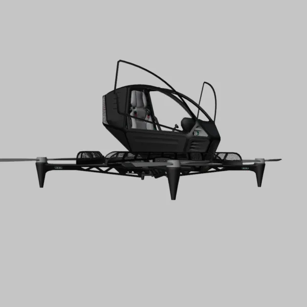 0005 Drone Concept 3D Model