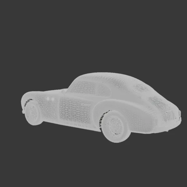 Cisitalia 202 1946 3D Model