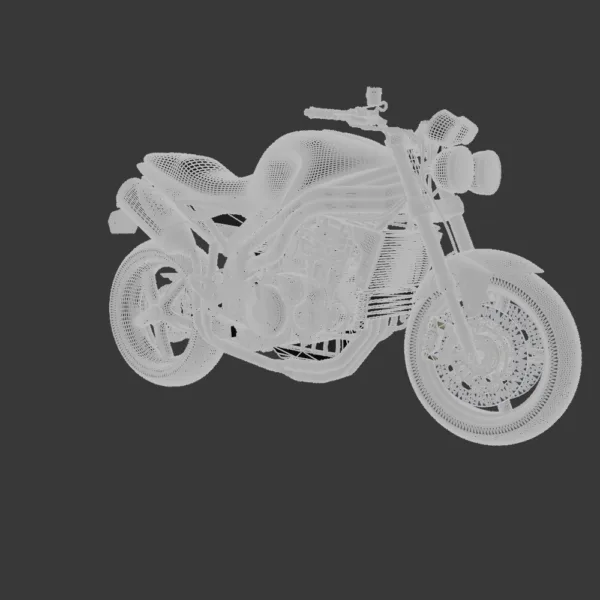 Triumph Speed Triple 3D Model