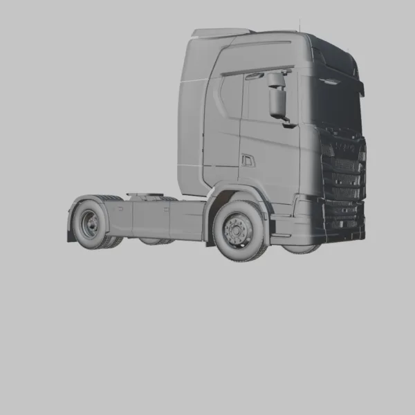 Scania S 730 Highline Tractor Truck 2-Axle 3D Model