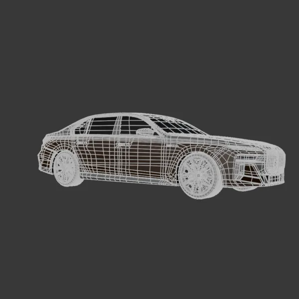 BMW i7 M70 – 3D Model