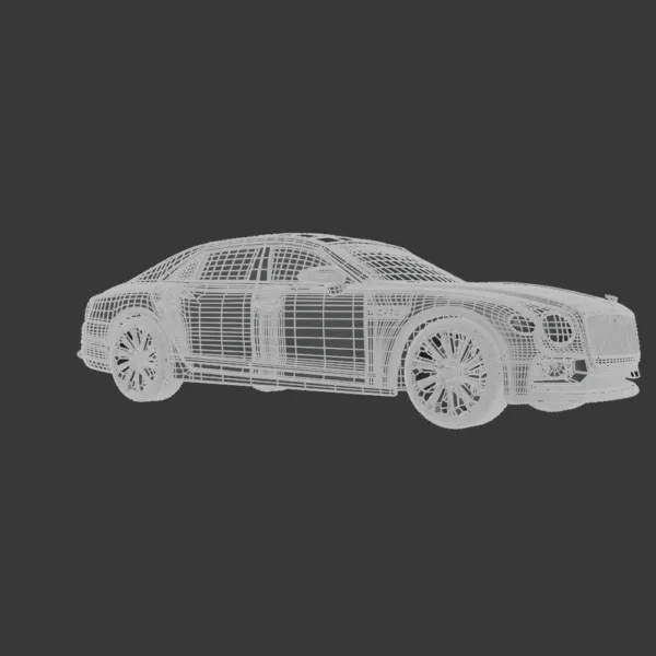 Bentley Flying Spur Mulliner – 3D Model