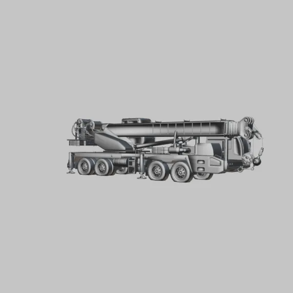 Crane Truck 3D Model