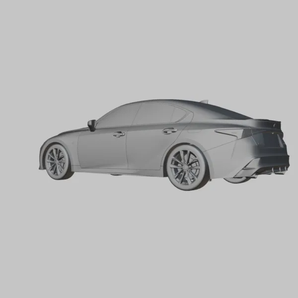 0005 Lexus IS F-Sport 3D Model