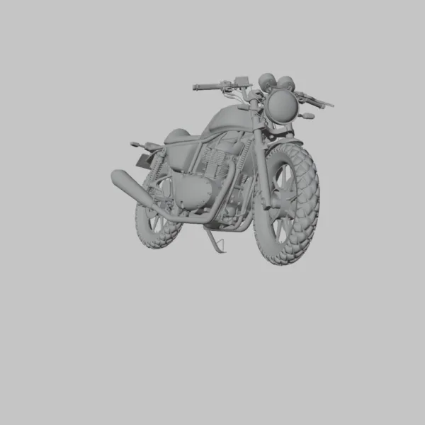 Royal Enfield Continental GT 650 3D Model