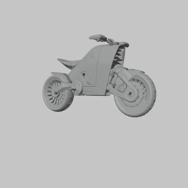SMARANZA Mercedes Concept Electric Motorcycle 3D Model
