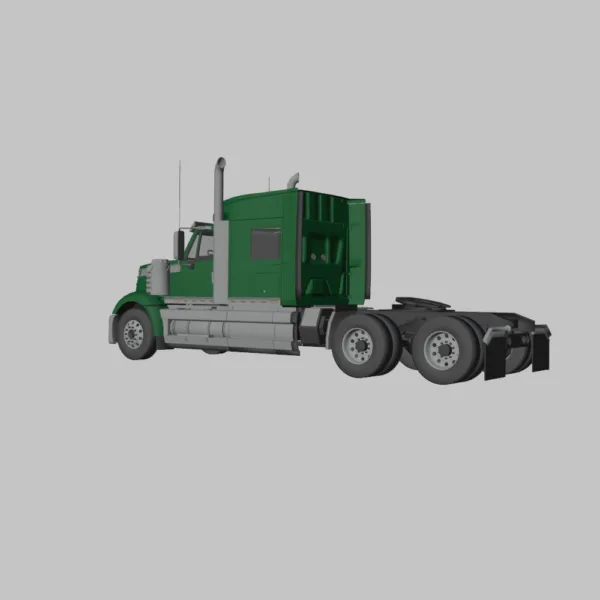 0005 International LoneStar Tractor Truck 3D Model