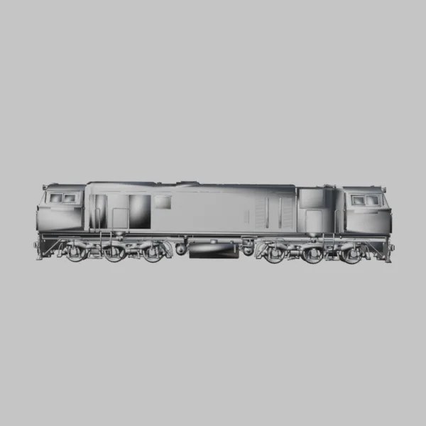 CC206 Train 3D Model CC206 Train 3D Model