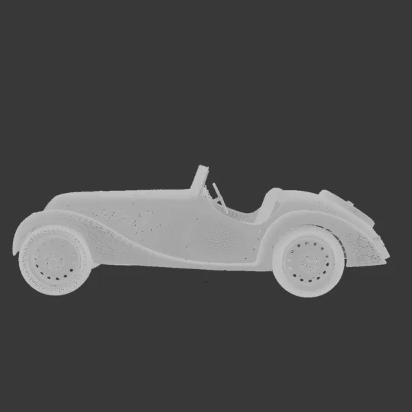 BMW 328 Roadster 1936 3D Model