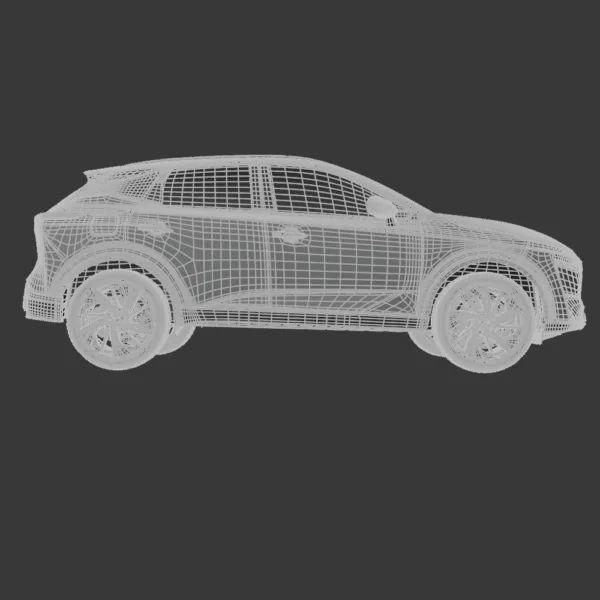 Nissan Qashqai – 3D Model