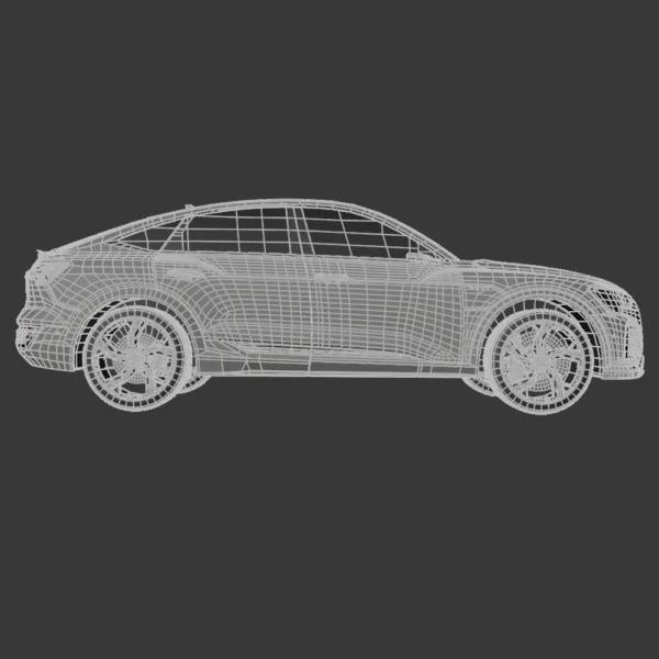 Audi SQ8 Sportback e-tron – 3D Model