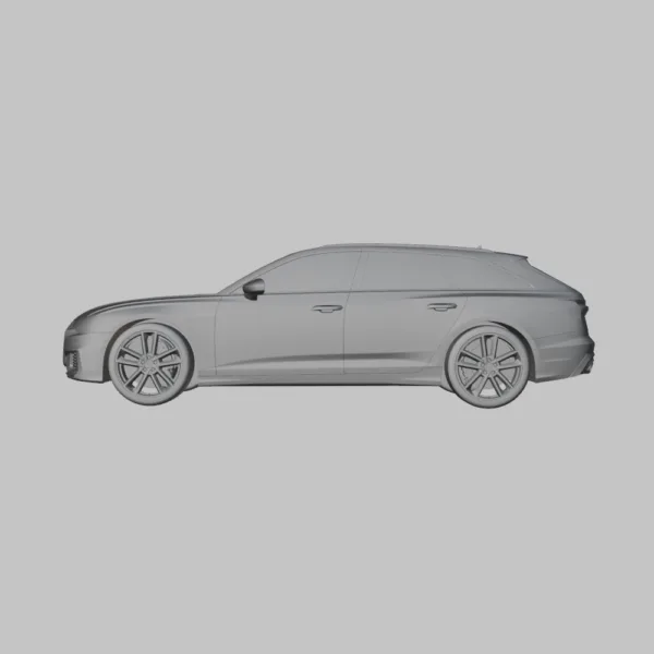 Audi S6 Avant 3D Model