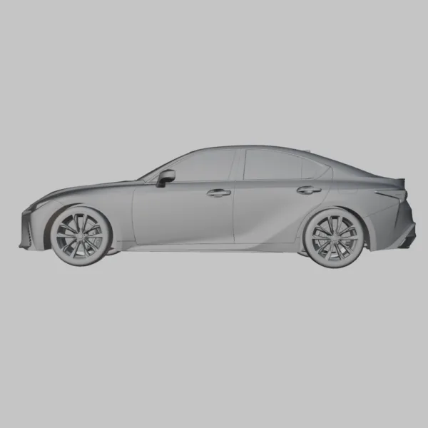 Lexus IS F-Sport 3D Model Lexus IS F-Sport 3D Model