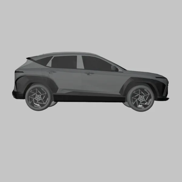 0006 Hyundai Kona 3D Model