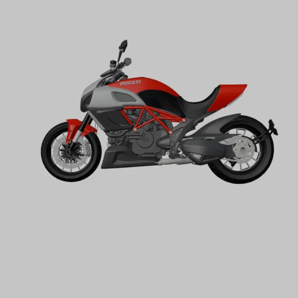 Ducati Diavel 3D Model