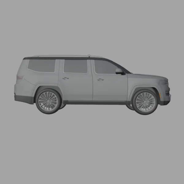 Jeep Grand Wagoneer 3D Model Jeep Grand Wagoneer 3D Model