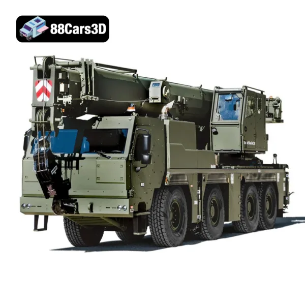 Crane Truck 3D Model