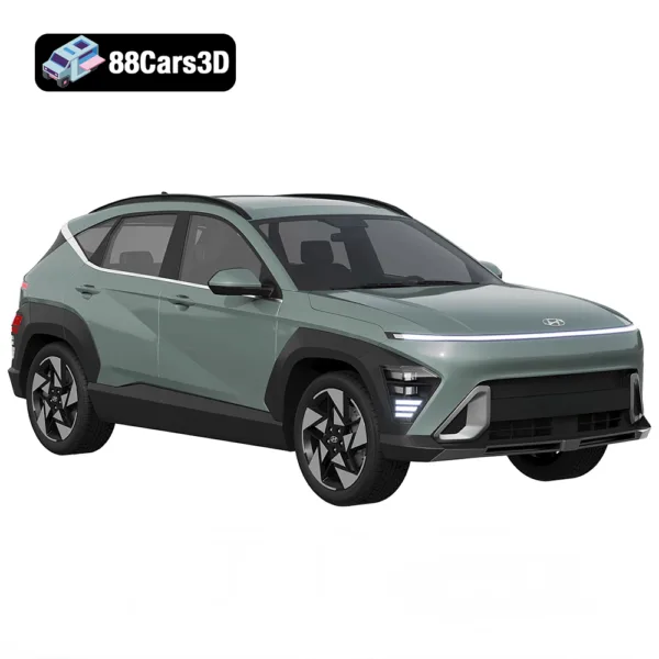 Hyundai Kona 3D Model