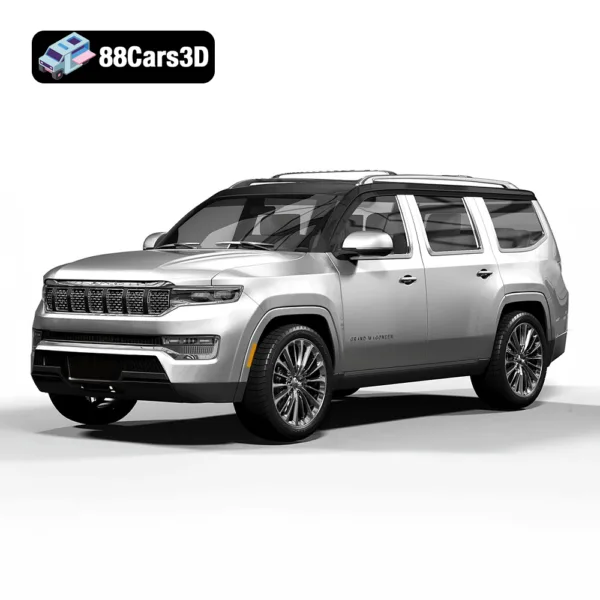 Jeep Grand Wagoneer 3D Model