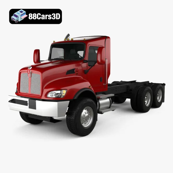 Kenworth T470 Chassis Truck 3-axle