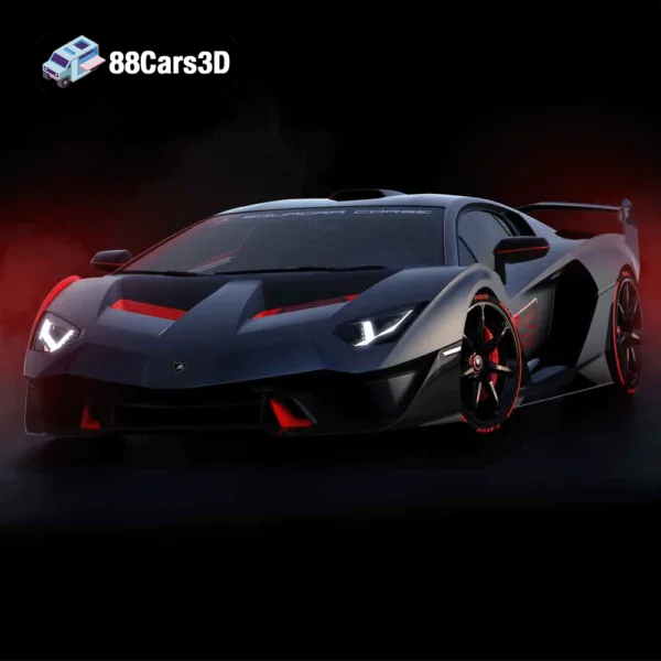 Lamborghini SC18 3D Model